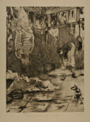 Hurlot’s Butcher Shop in Bray-sur-Seine