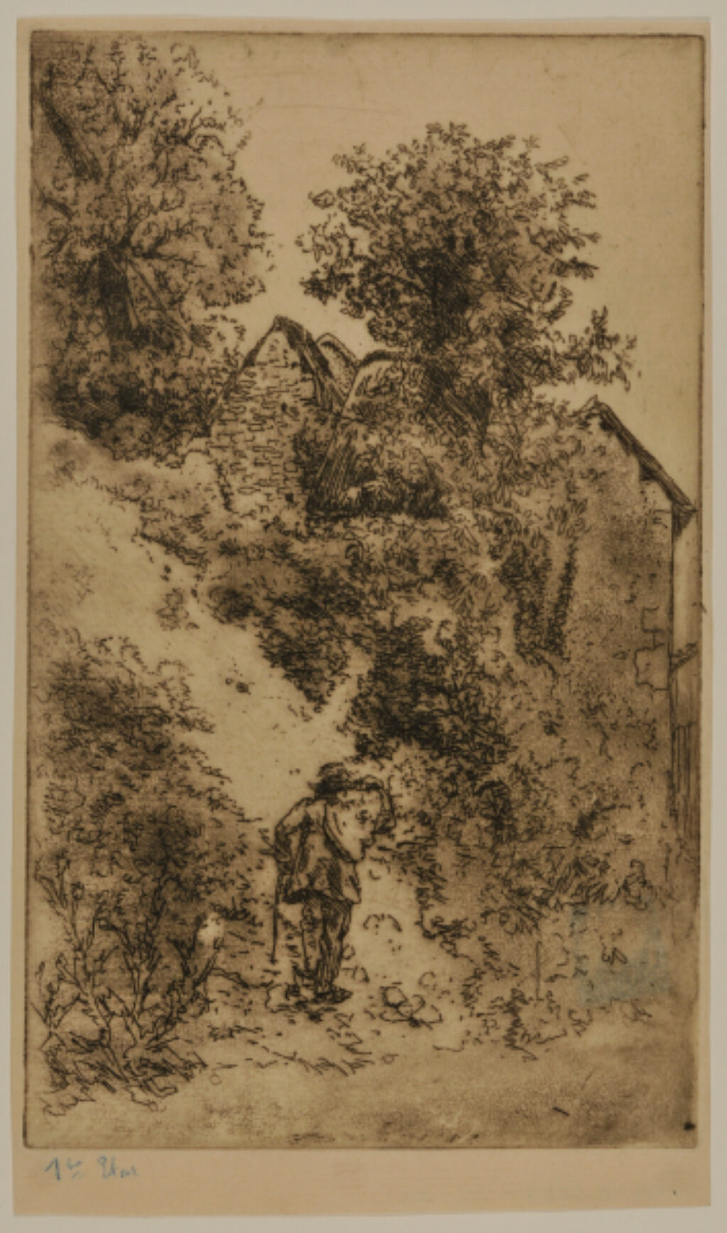 Le Vieux mendiant à Auvers