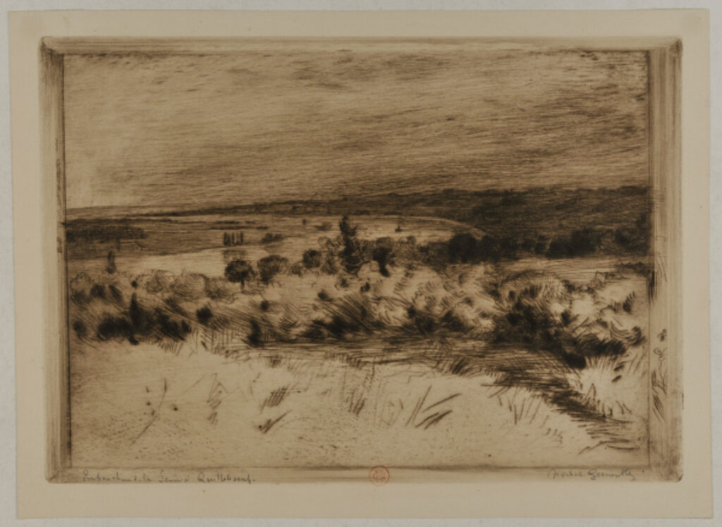 La Séine à Quilleboeuf