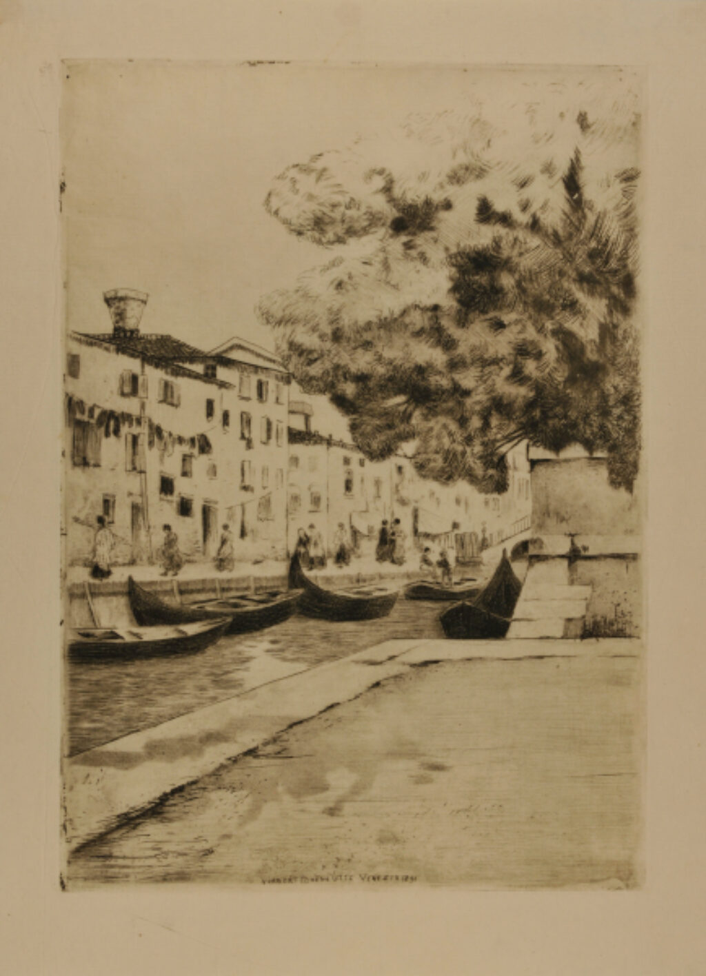 Venise, Entrée du jardin public