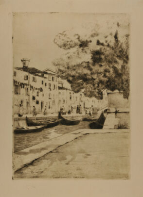 Venise, Entrée du jardin public