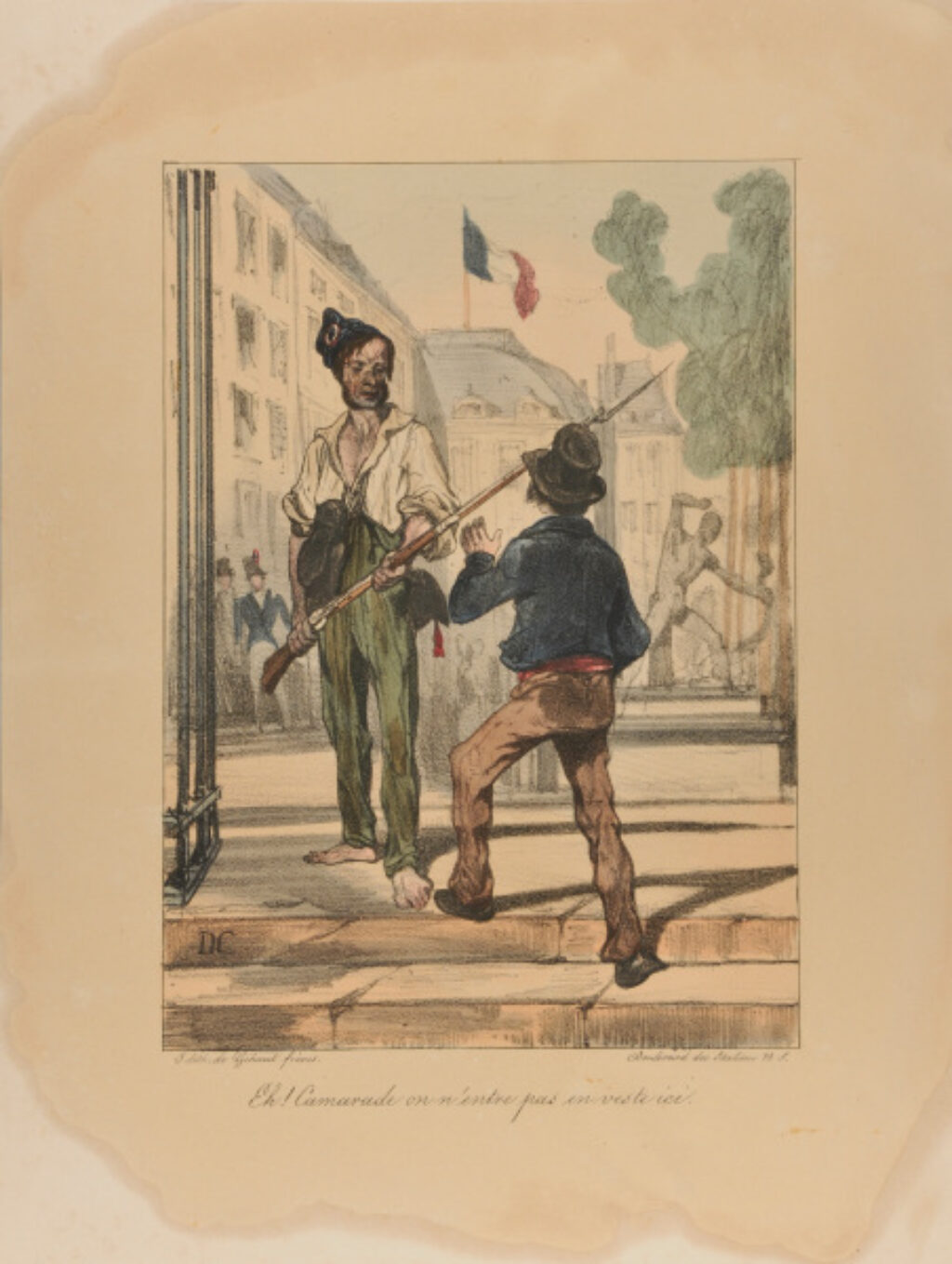 Eh! Camarade on n’entre pas en veste ici