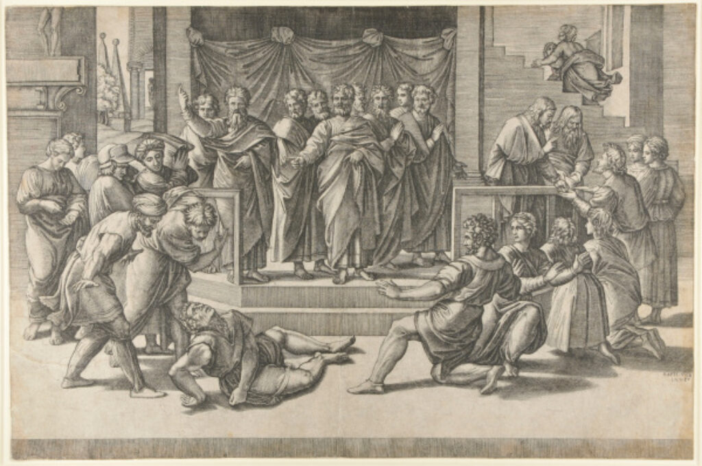 The Death of Ananias