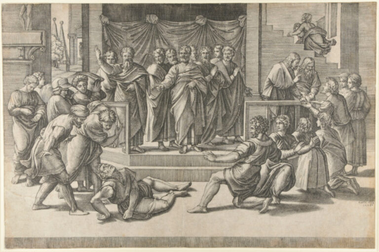 THE DEATH OF ANANIAS