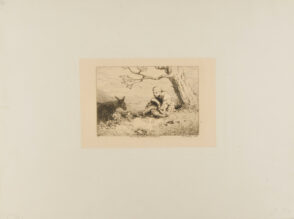 Landscape: A Donkey Driver