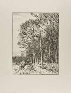 Landscape: Winter – Edge of the Forest