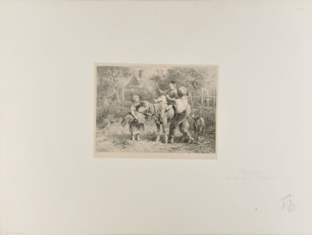 Première leçon d’équitation