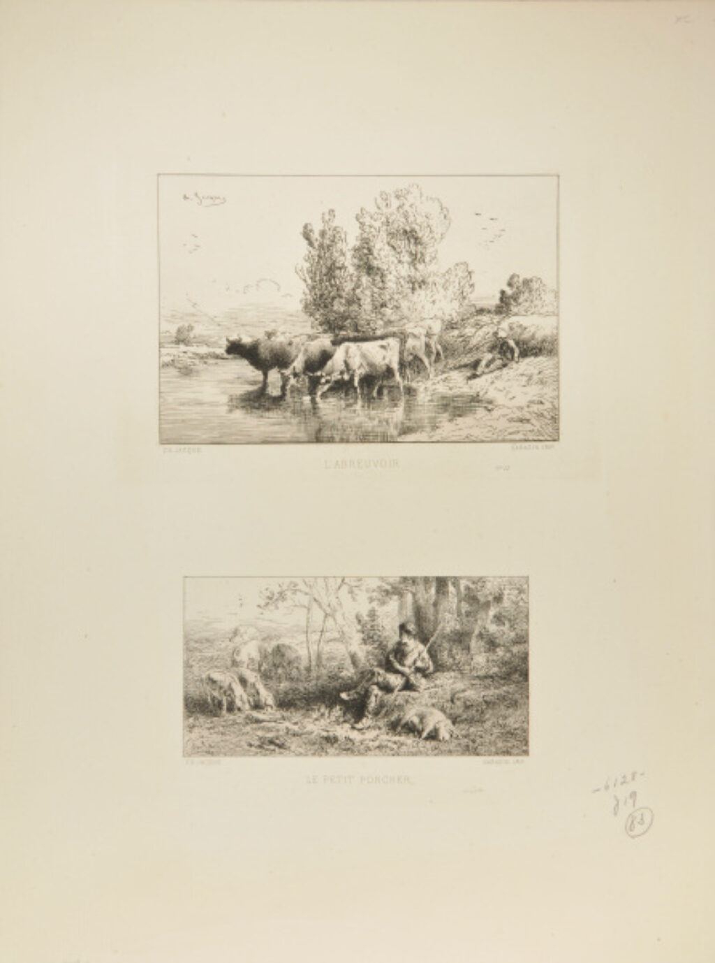 L’Abreuvoir; Le Petit Porcher