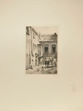 Une Cour à Paris en 1865