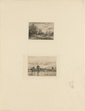 Paysage: Hiver; Paysage: Environs d’Asnières