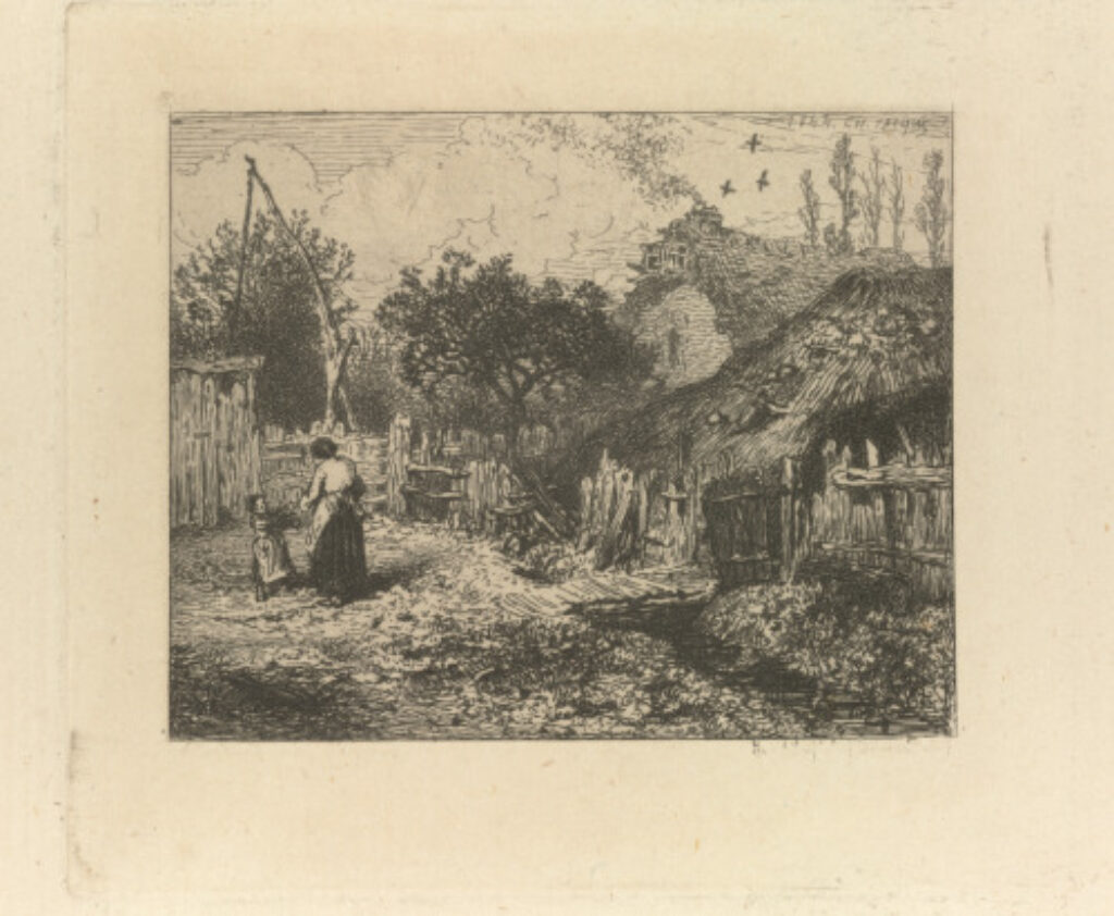 Buveurs; Paysage - Image 2
