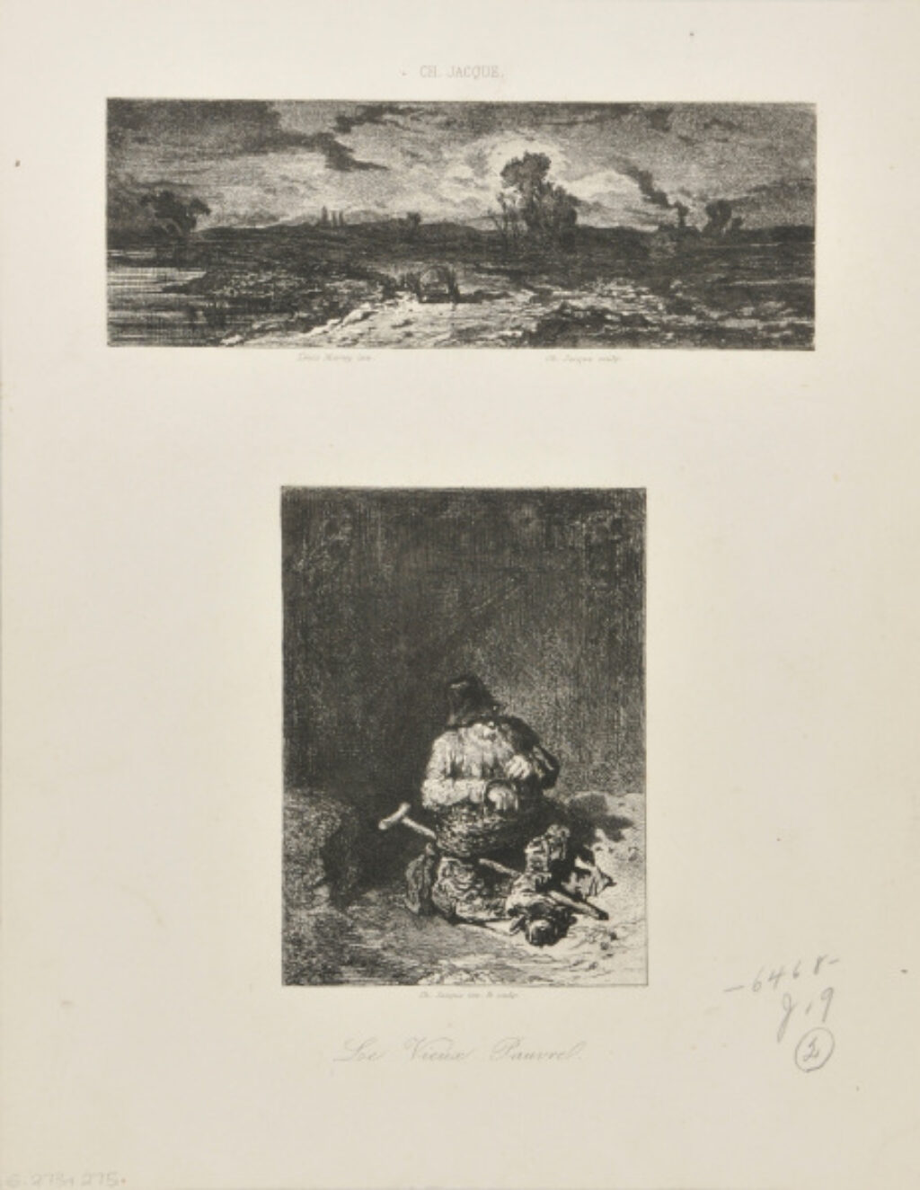 Paysage: Crépuscule; Cul de Jatte