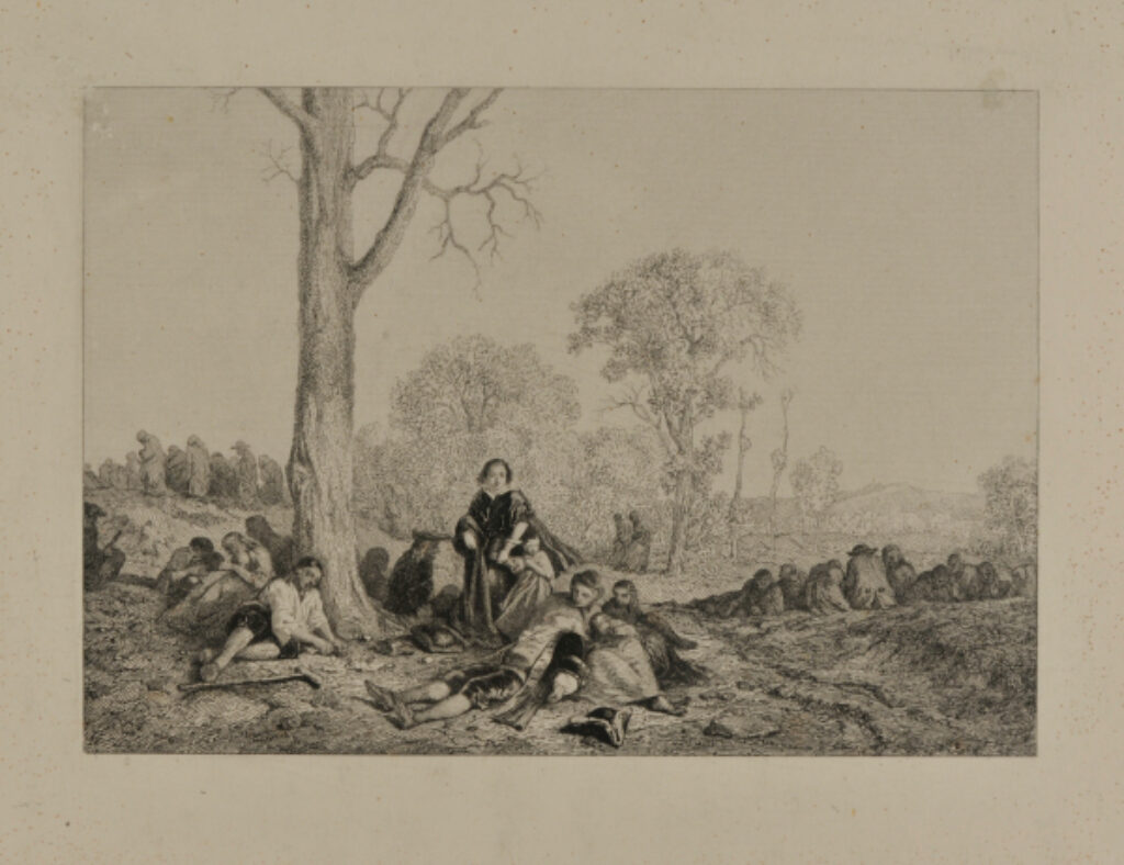 Habitants de Rennes, chassées de la ville (1675)