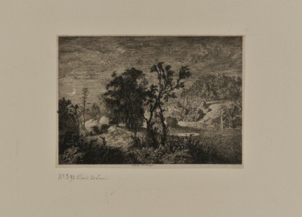 Paysage: Clair de lune