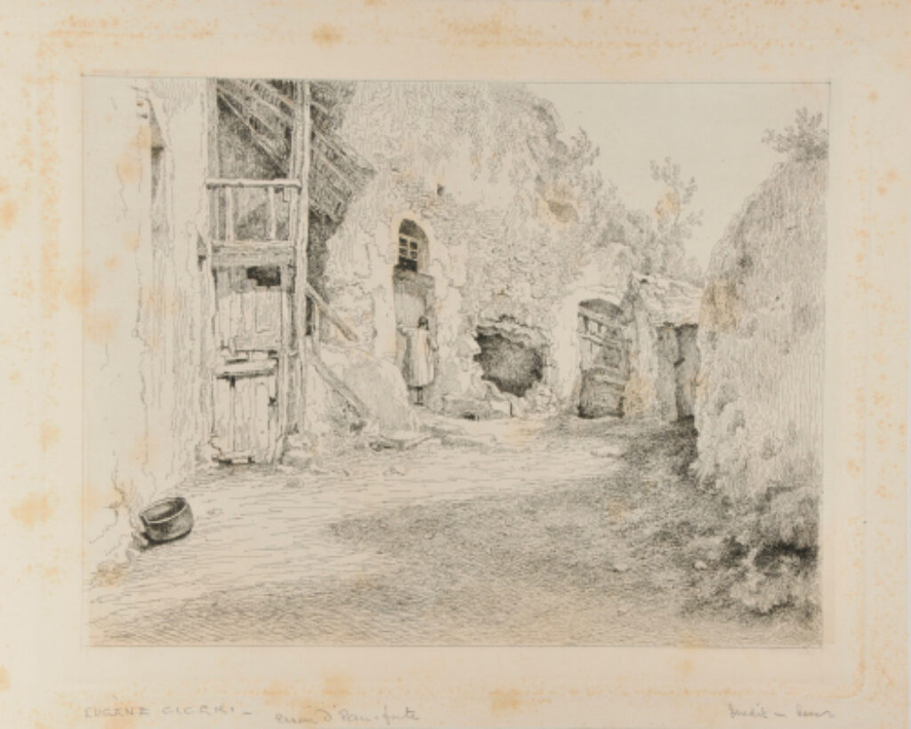 Street with cottages