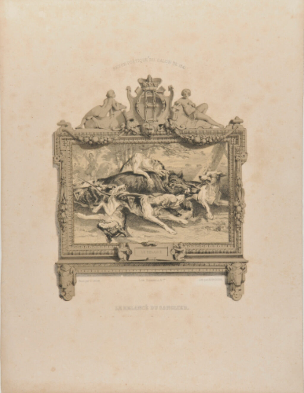 Le Relancé du sanglier