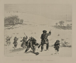 Battue aux lièvres (Hongrie)