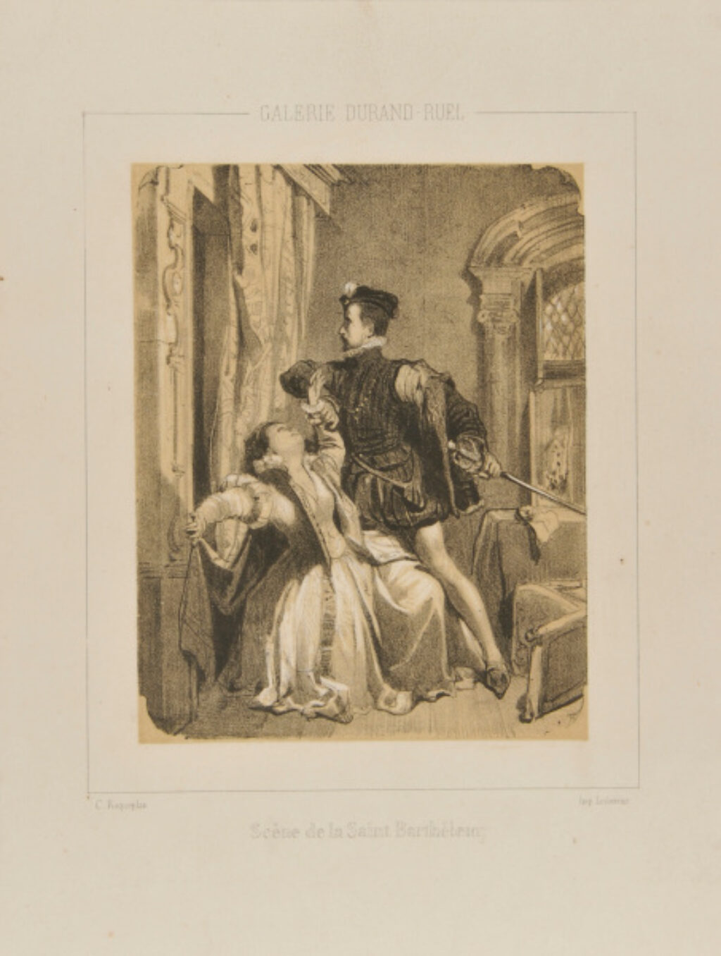 Une Scène de la Saint Barthèlemy