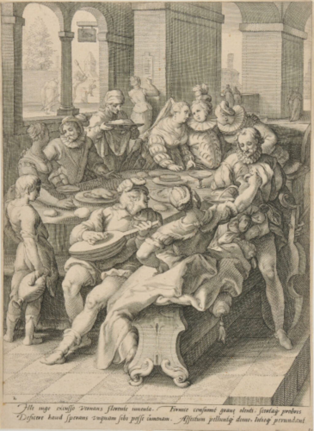 The Prodigal Son Dissipates his Wealth