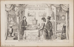 Calling Card for Samuel Putnam Avery