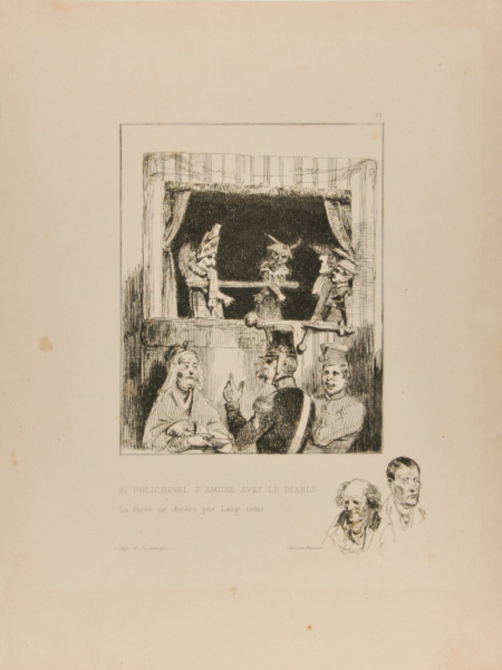 Si Polichinel s’amuse avec le diable…