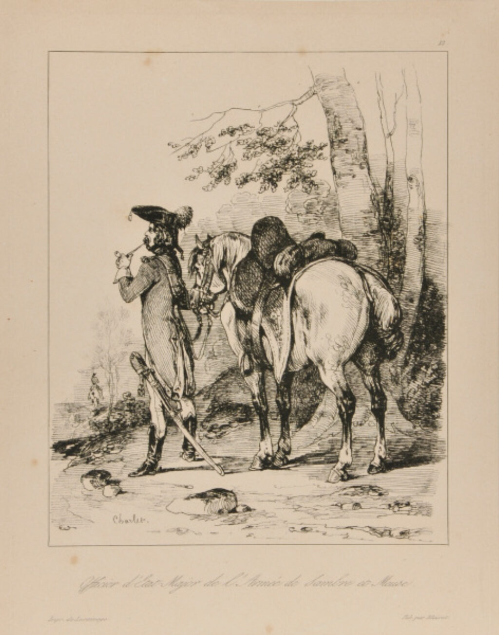 Officier d’Etat Major de l’Armée de Sambre et Meuse