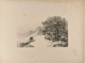 Six paysans se reposant dans la campagne