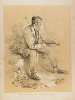 Seated man
