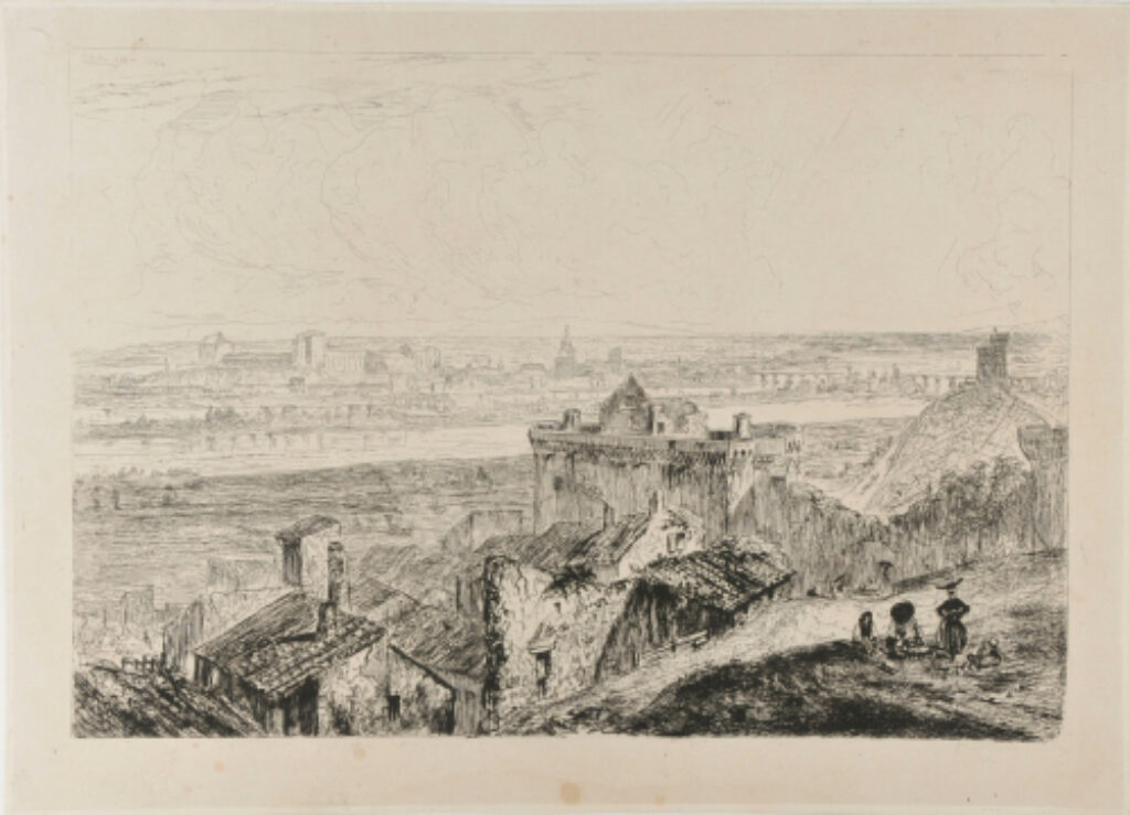Vue générale d’Avignon