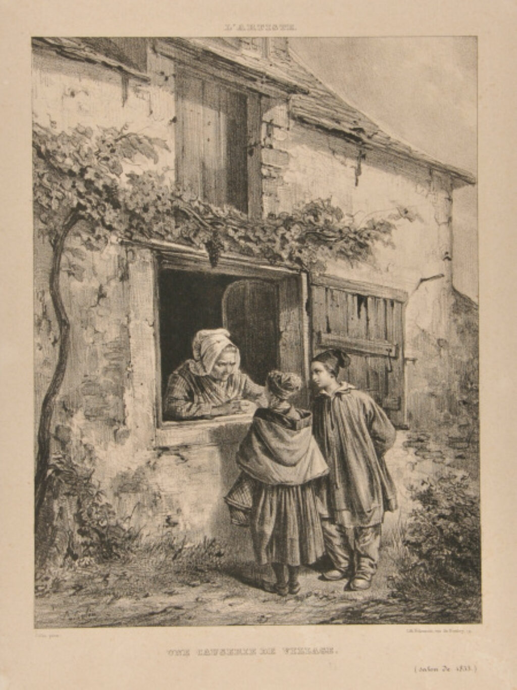 Une Causerie de village