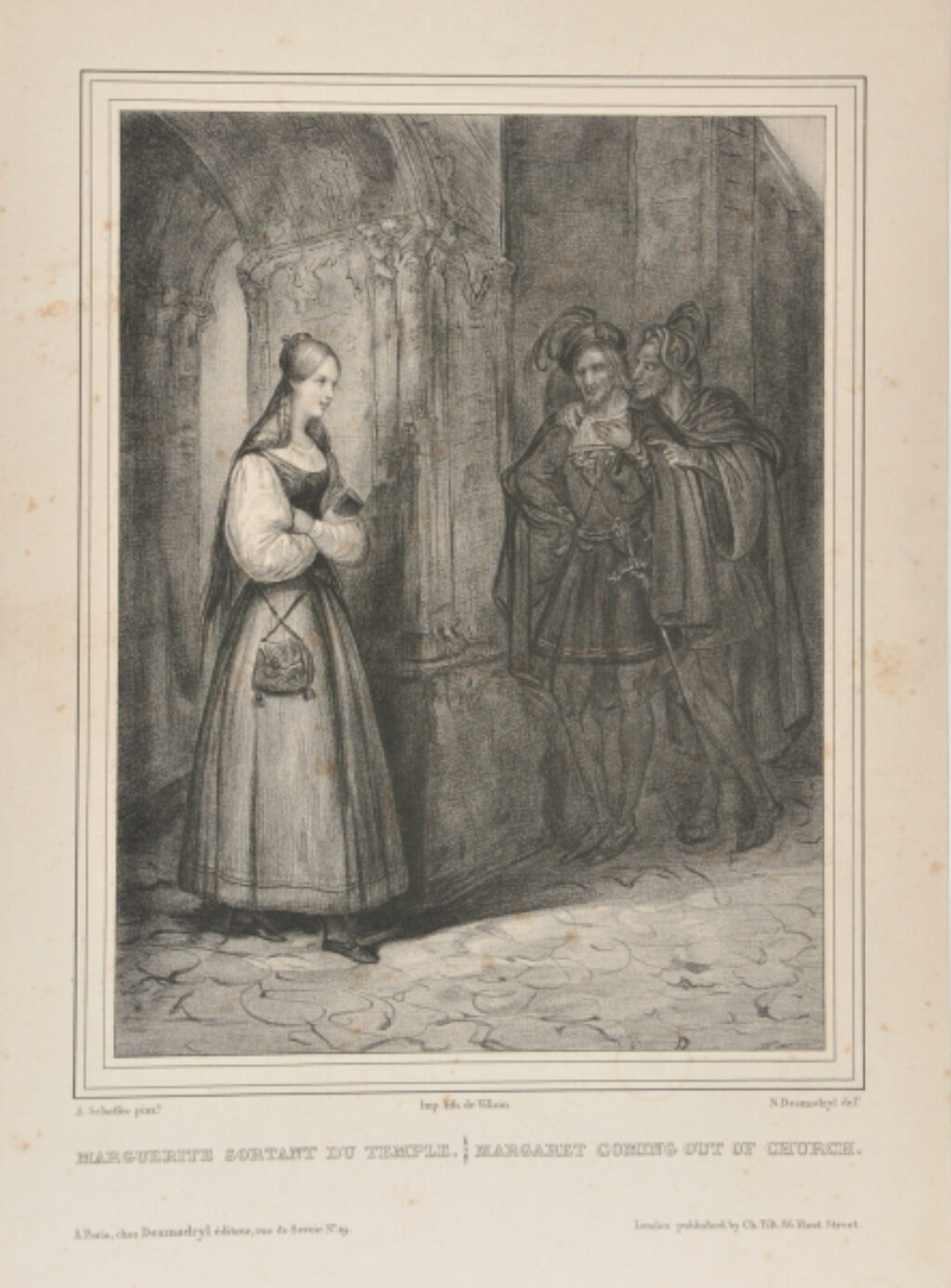 Marguerite Sortant du Temple