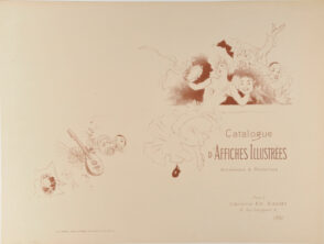 Cover for “Catalogue d’affiches illustrées anciennes & modernes (Paris: Sagot, 1891)”