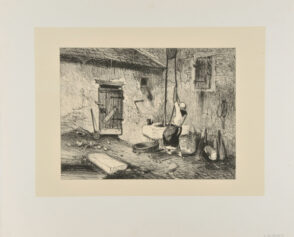 Woman Drawing Water from a Well