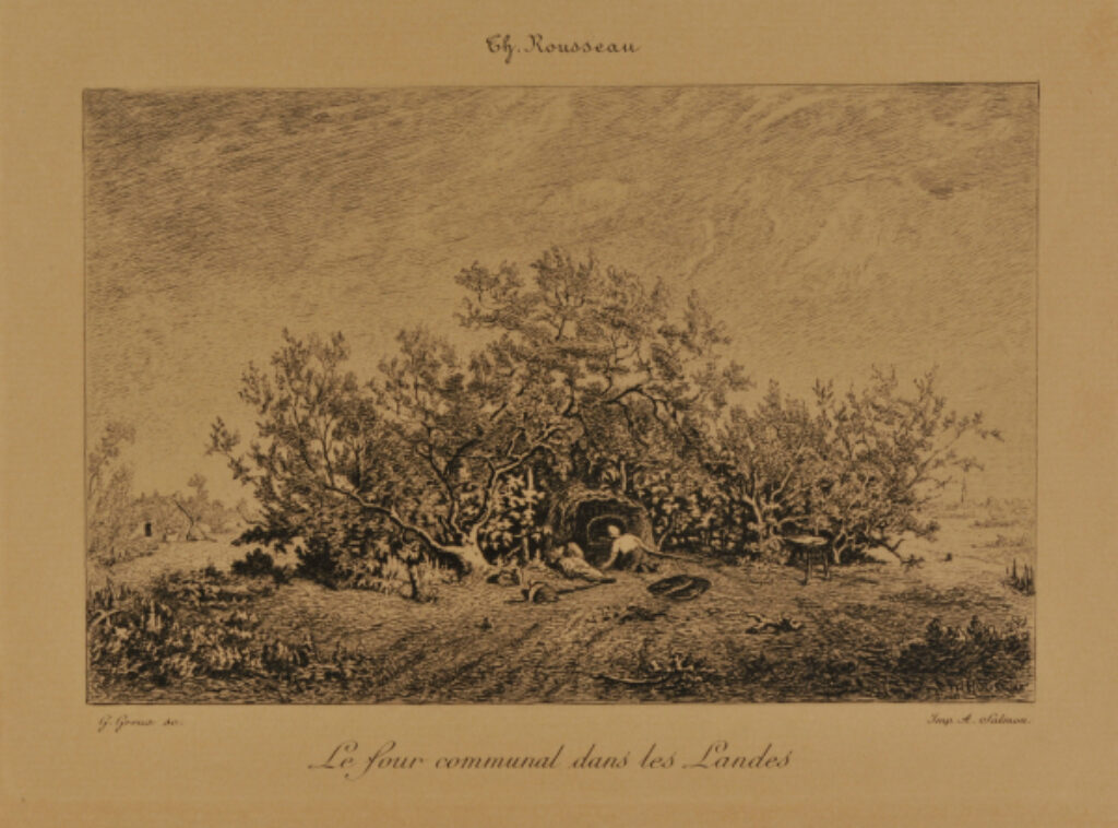 Le Four communal dans les Landes