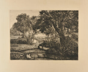 Girl Reading in a Landscape