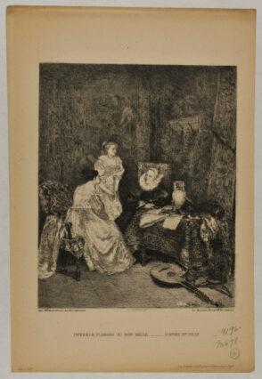 Intérieur Flamand au XVIIe siècle