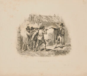 Illustration to chapter 30 from the book “Sir Walter Scott, Waverly”