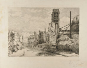 Prolongement de la rue des Pyramides