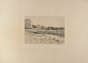 Landscape with a Pond Surrounded by Trees