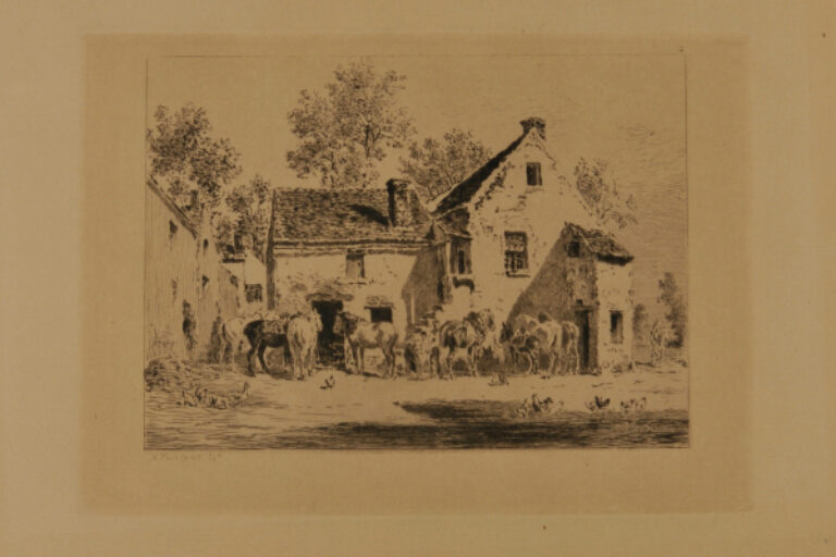 THE BLACKSMITH'S SHOP