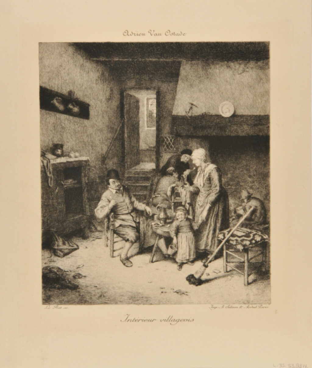 Intérieur villageois