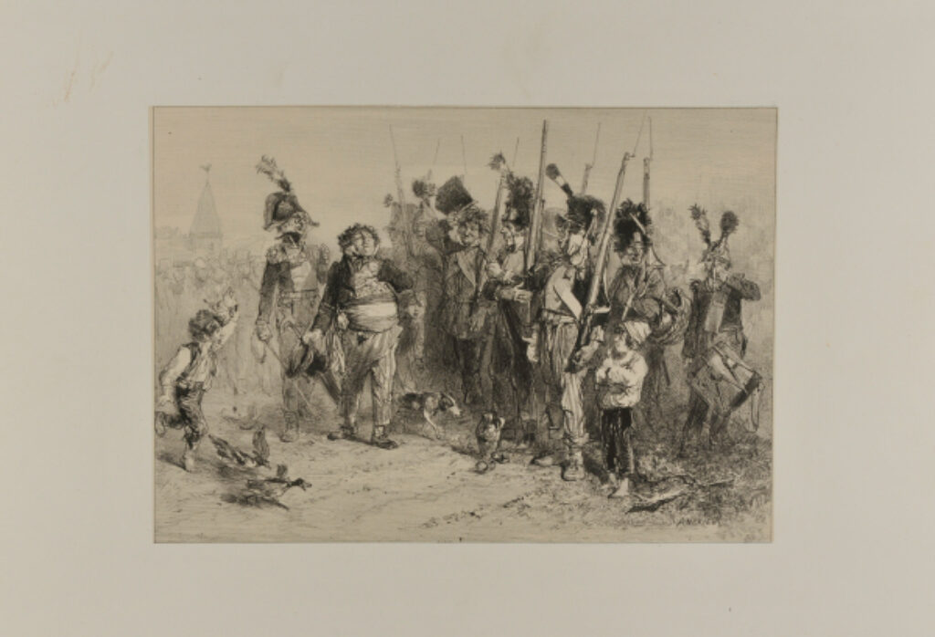 Reviewing the Troops