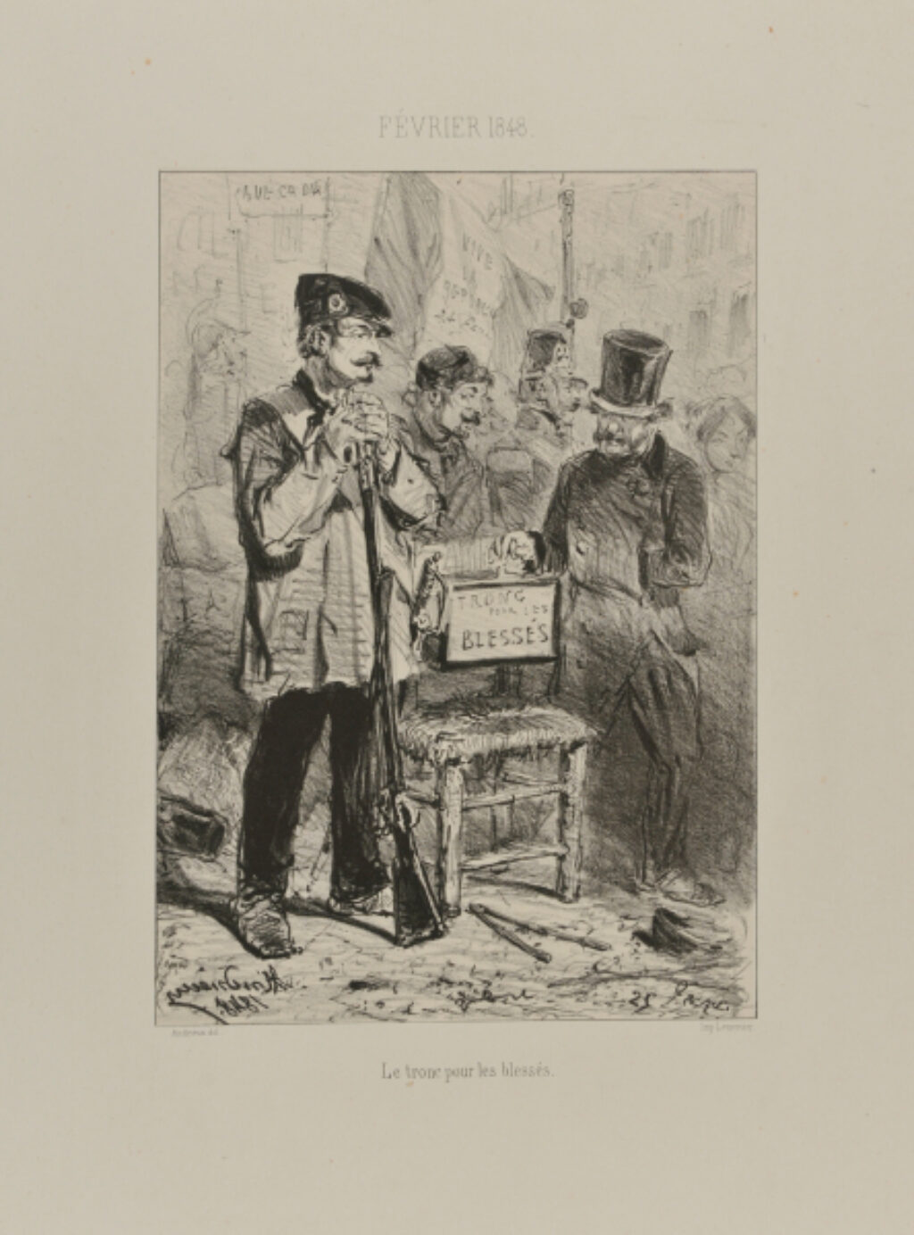 Le Tronc pour les Blessés