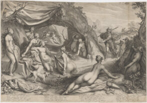 Diana at the Bath Suprised by Actaeon