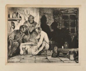 Soldats Jouant aux Dés