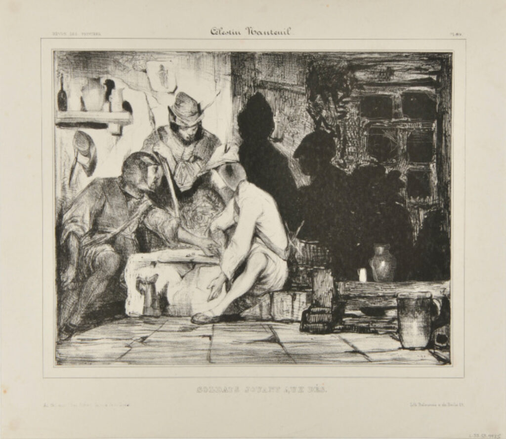 Soldats Jouant aux Dés