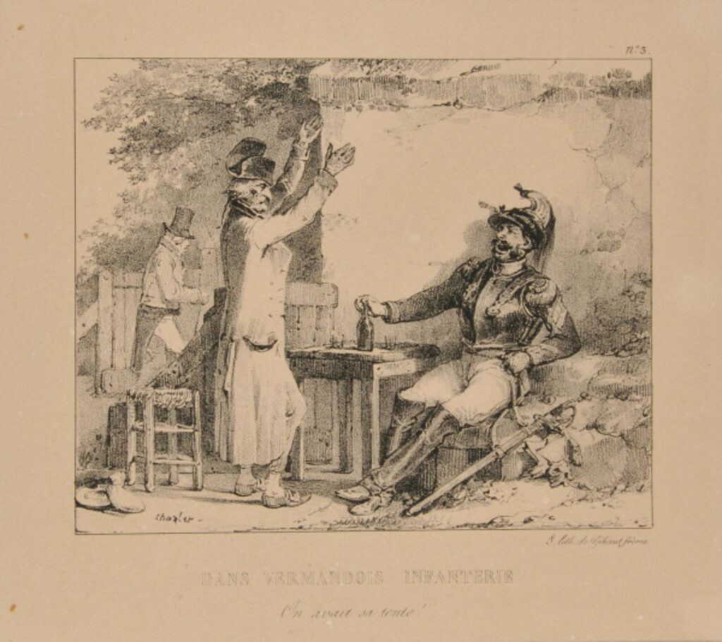 Dans Vermandois infanterie