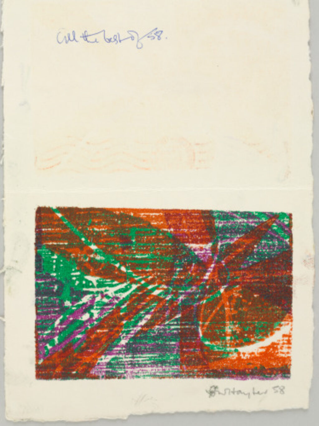 Greeting Card for New Year