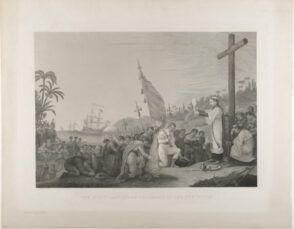 The First Landing of Columbus in the New World