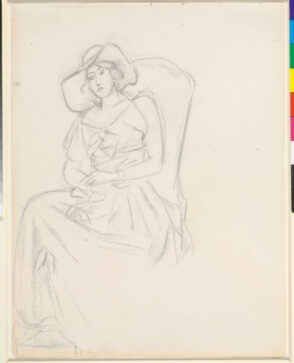 Study for “The Yellow Dress”